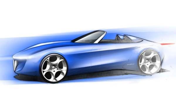 Spider Pininfarina su base Alfa Romeo al Salone di Ginevra