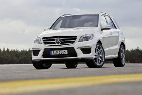Mercedes-Benz ML 63 AMG, V8 biturbo da 525 cv