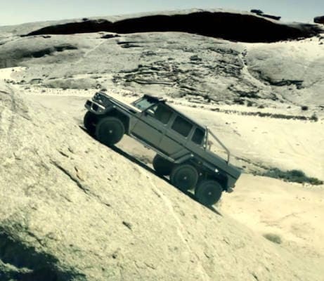 Mercedes G63 AMG 6×6, il video della belva. 544 cv e 6 ruote motrici