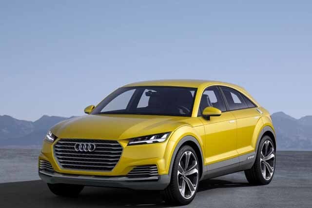 Audi TT offroad concept, tra SUV e coupé