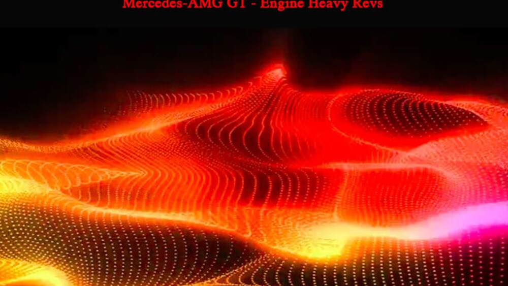 Mercedes-AMG GT, sound del V8