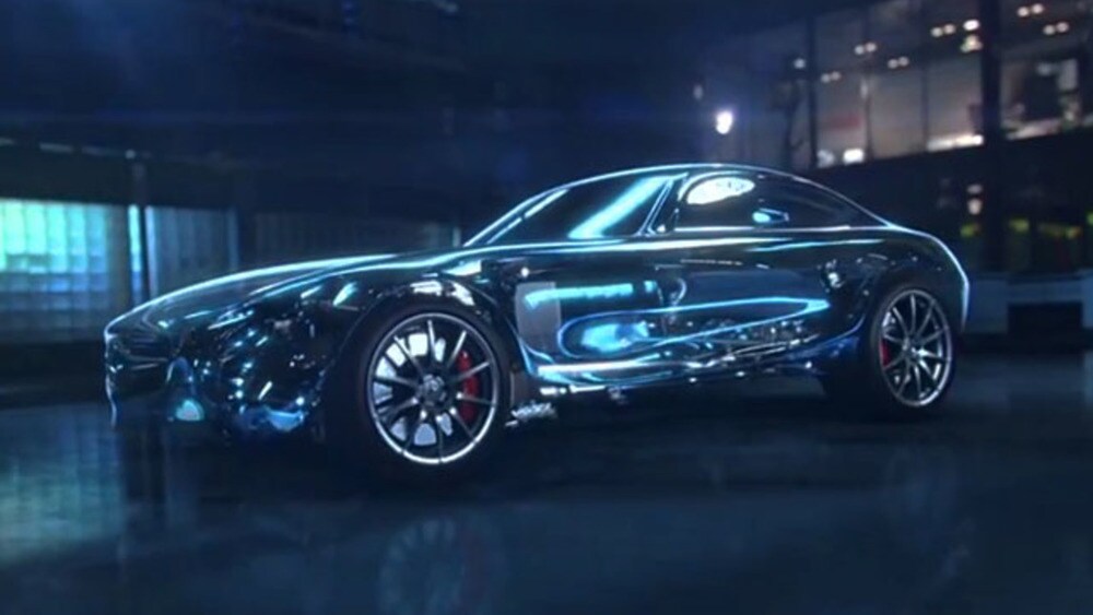 Mercedes AMG GT, il motore V8 biturbo da 510 cavalli