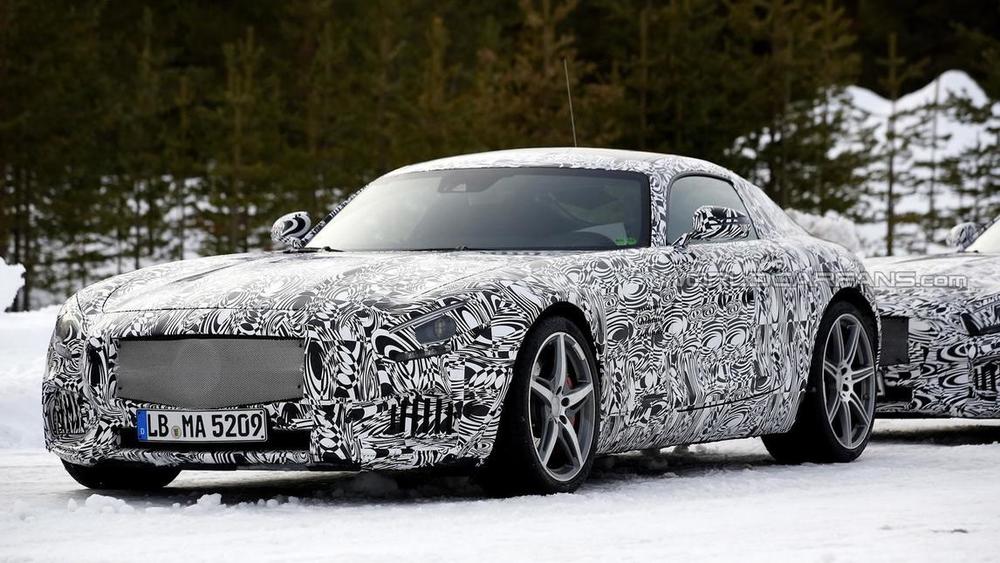 Mercedes AMG GT sviluppo