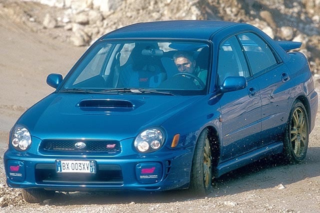 Subaru Impreza WRX STi, che grinta