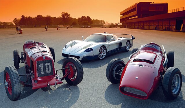 Maserati, storia in pista: 26B, 250 F e MC 12
