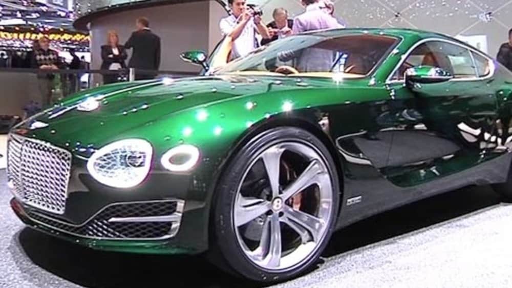 Bentley al Salone di Ginevra