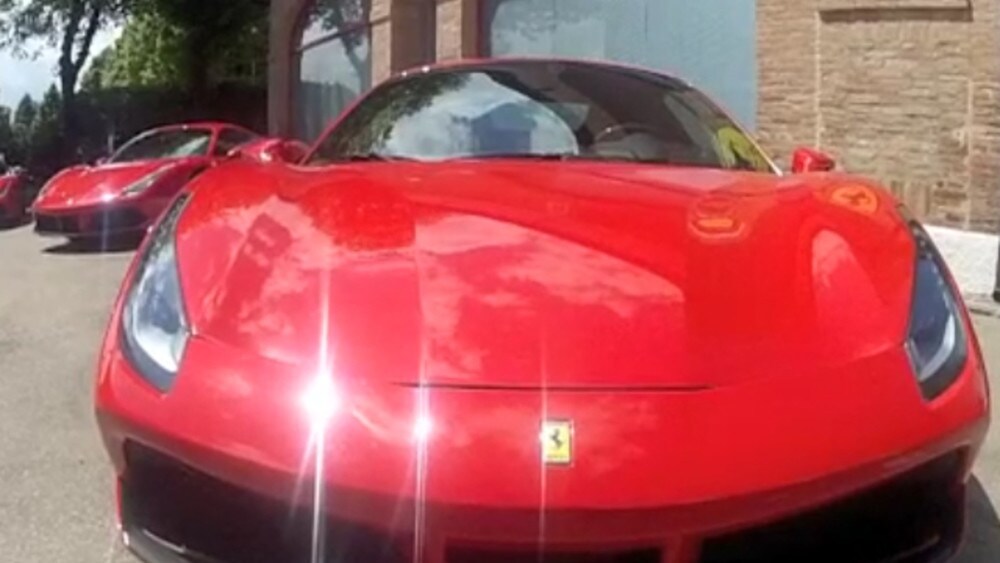 In pista a Fiorano sulla Ferrari 488 GTB