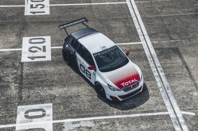 Peugeot 308 Racing Cup, destinata alla pista