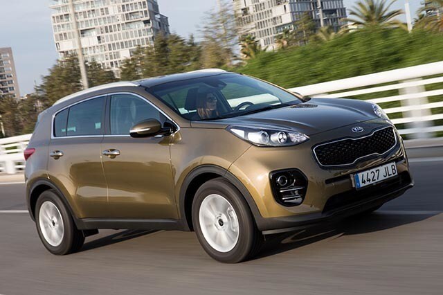 Nuova Kia Sportage test su strada