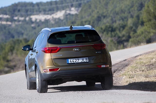 Nuova Kia Sportage test su strada