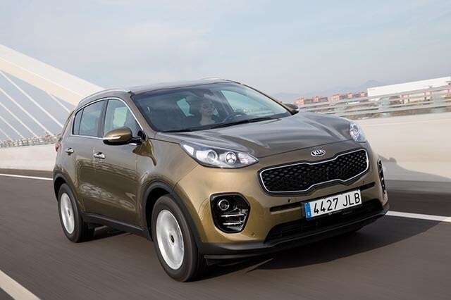 Nuova Kia Sportage test su strada