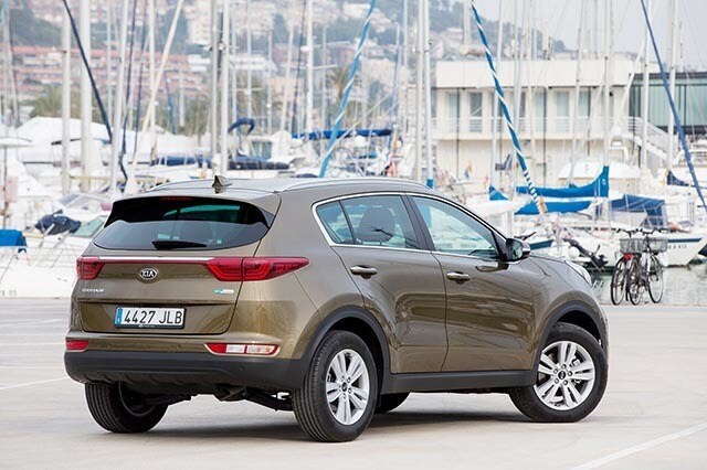 Nuova Kia Sportage test su strada