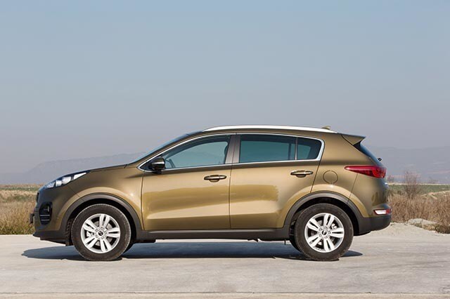 Nuova Kia Sportage test su strada
