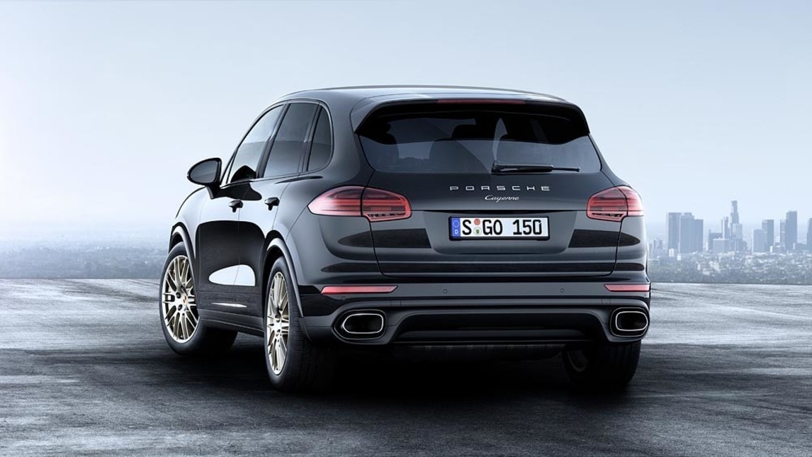Porsche Cayenne Platinum Edition: foto