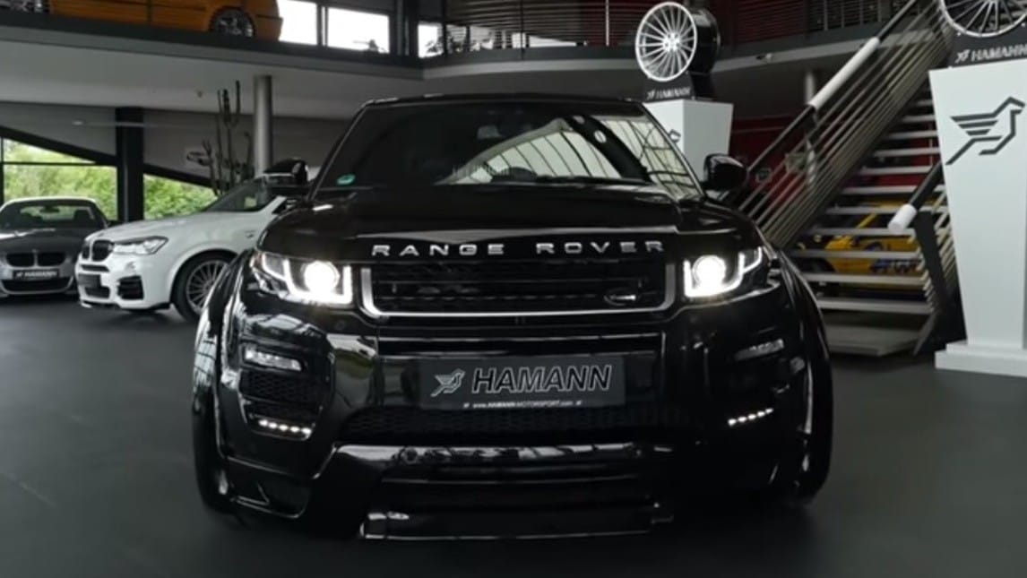 Hamann Evoque, cattiva col bodykit dedicato