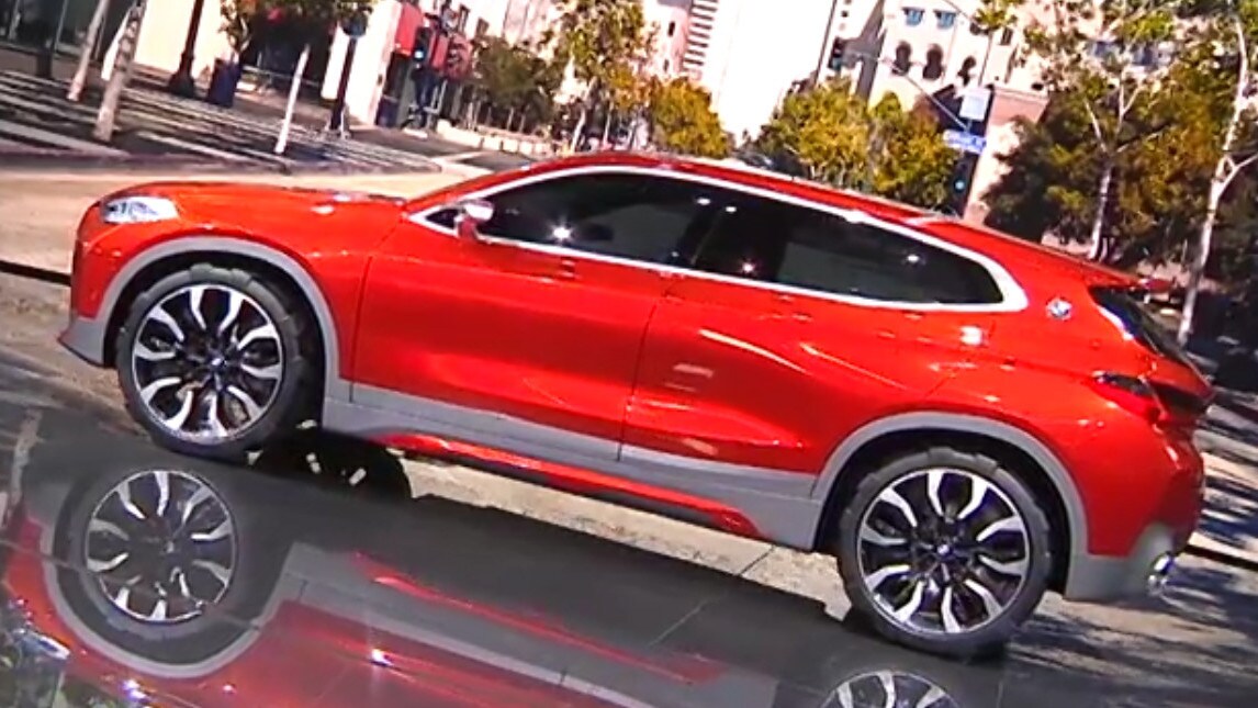 La BMW X2 Concept a Parigi 2016