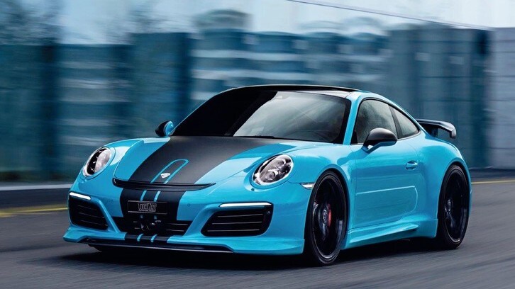 Techart Porsche 911, i kit per la gamma "turbo"
