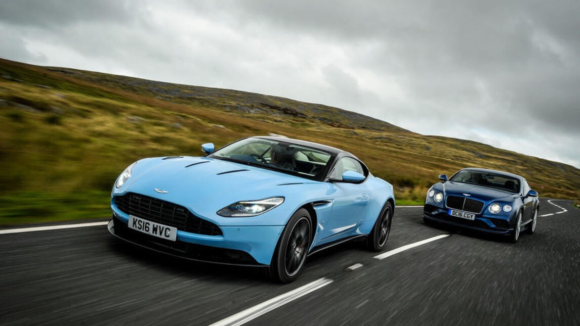 Aston Martin Db11 Vs Bentley Continental Gt Speed Derby