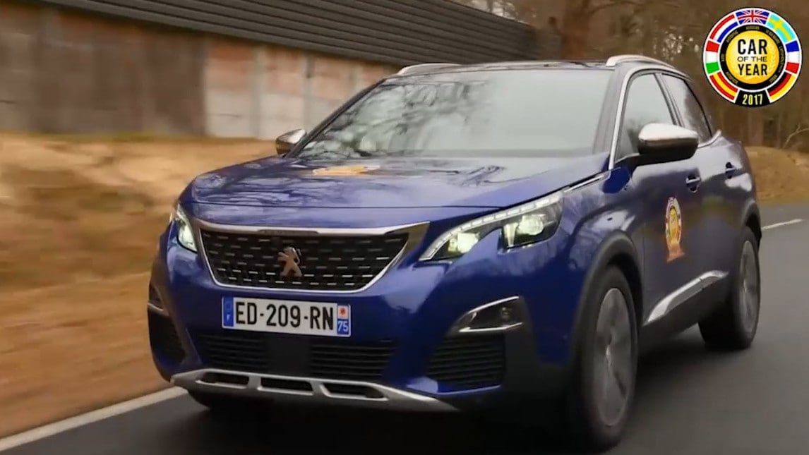 Auto dell'Anno 2017, Peugeot 3008 è la nuova regina