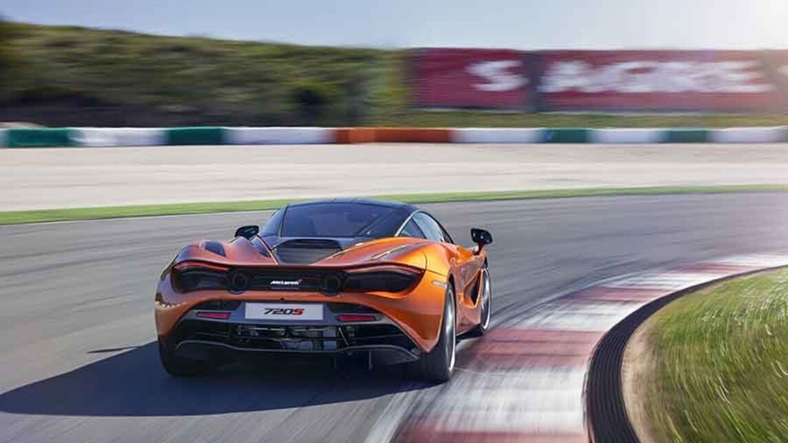 McLaren 720S in azione