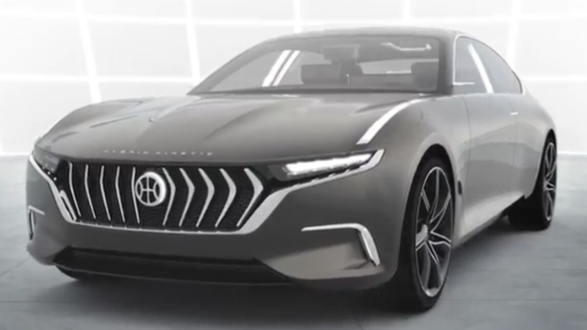 Pininfarina H600, elettrica dagli occhi a mandorla