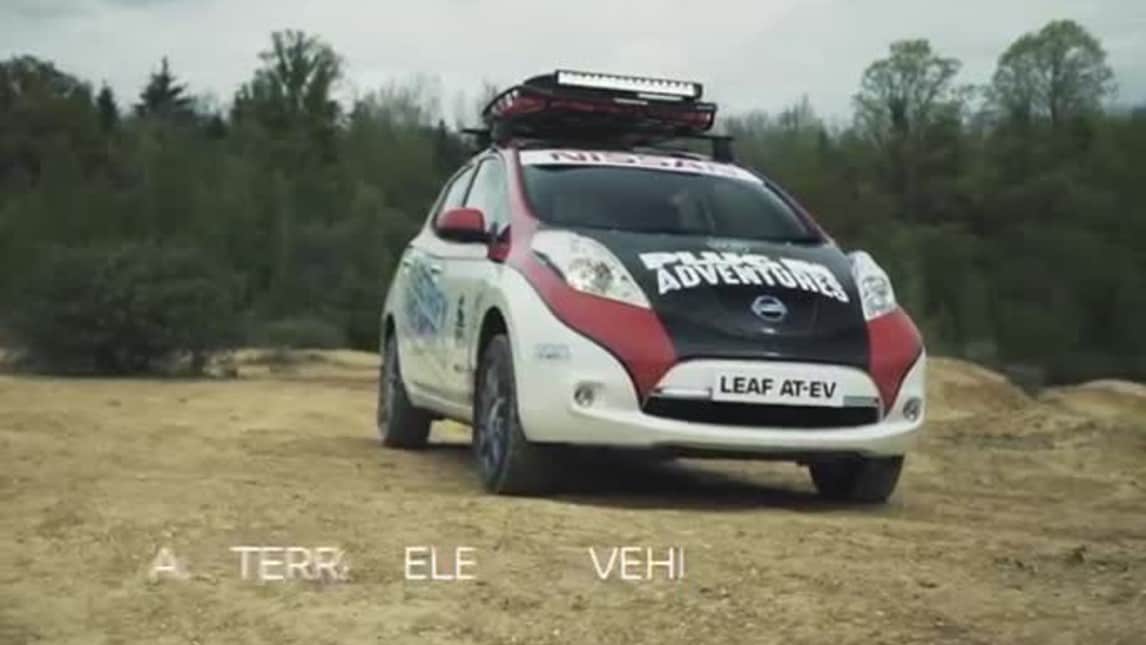 Nissan Leaf, la prima elettrica al Mongol Rally