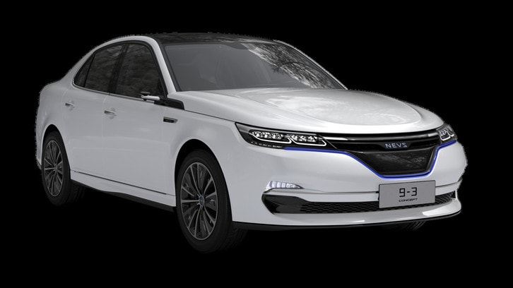 Nevs 9-3, le elettriche cinesi dalle ceneri Saab