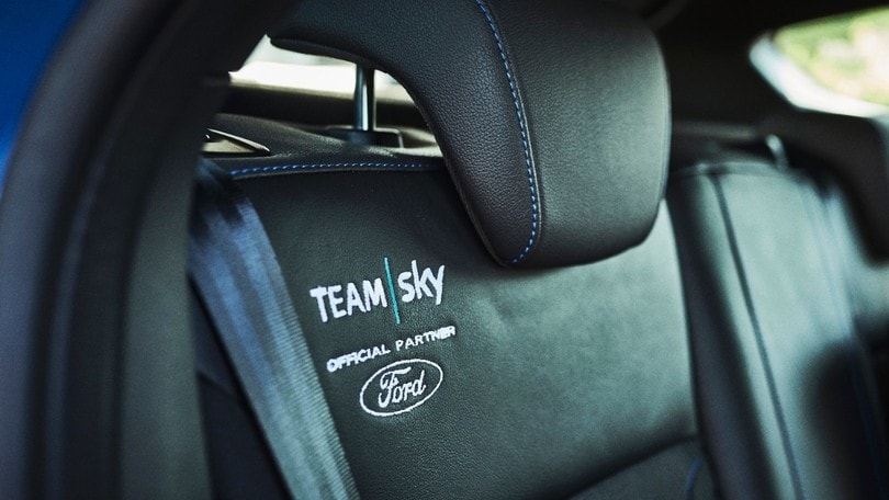 Ford Focus RS Team Sky al Tour 2017, le foto
