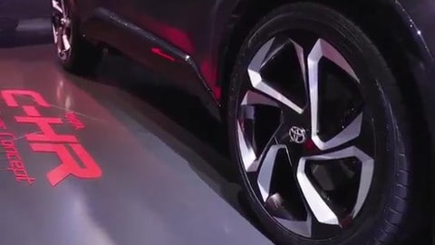 Toyota C-HR Hy-Power Concept, prova di forza