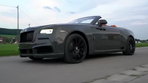 Rolls Royce Dawn, la visione di Spofec è Overdose