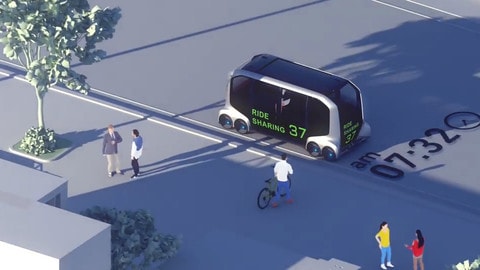 Toyota e-Palette Concept, il futuro della mobilità