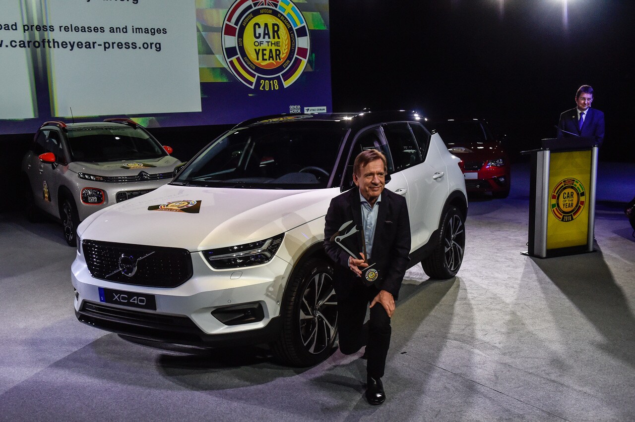 Volvo XC40 è l'Auto dell'Anno 2018