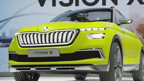 Skoda Vision X al Salone di Ginevra