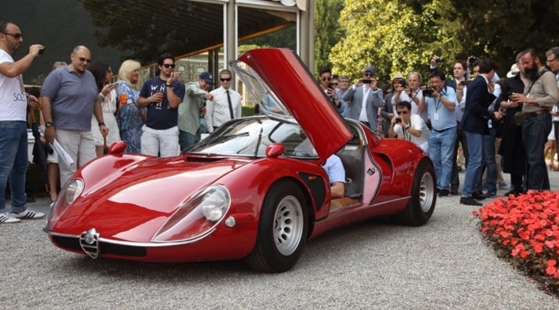 Alfa Romeo 33 Stradale, la regina di Villa d'Este 2018 - Auto.it