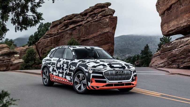 Audi e-tron Prototype, il recupero si fa in tre