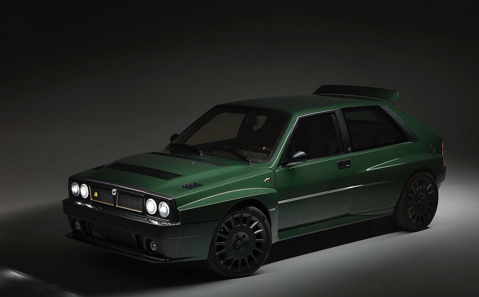 Lancia Delta Futurista, Amos rilancia il mito senza tempo