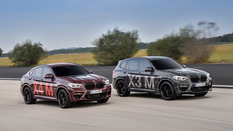 BMW X3 M e X4 M, stanno arrivando le muscolari a ruote alte