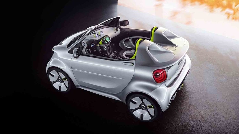 Forease, smart festeggia i 20 anni con la roadster elettrica
