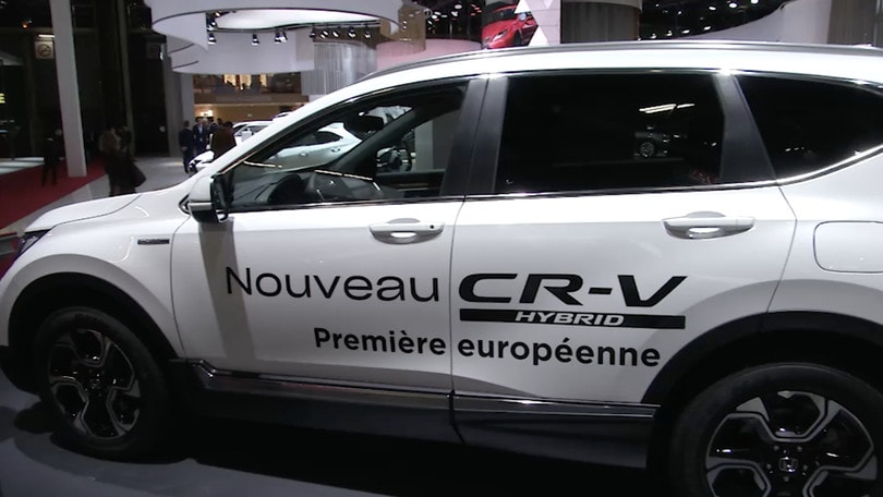 Mondial dell'auto di Parigi,  Honda CR-V hybrid