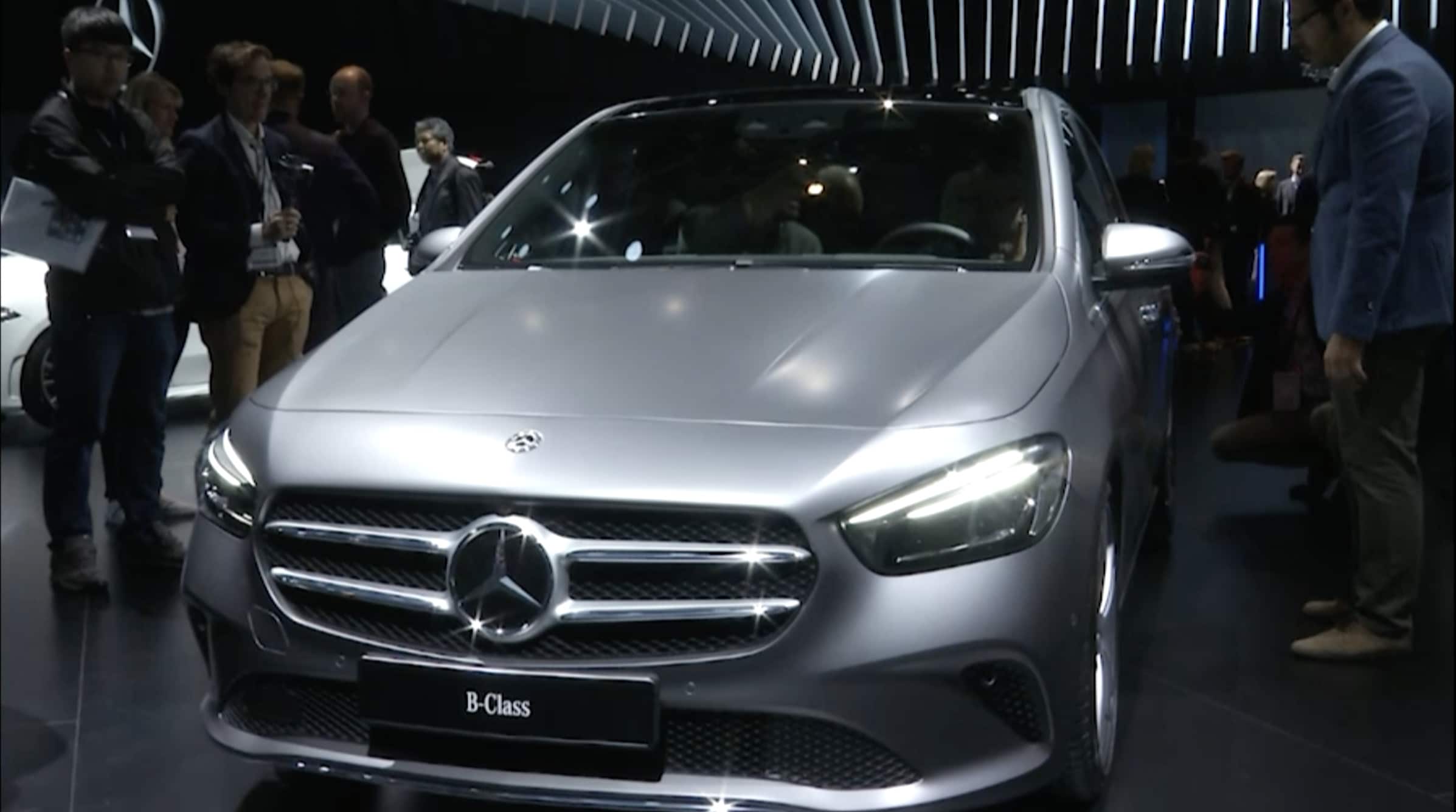 Mondial dell'auto di Parigi - Mercedes Classe B - intervista a Eugenio Blasetti