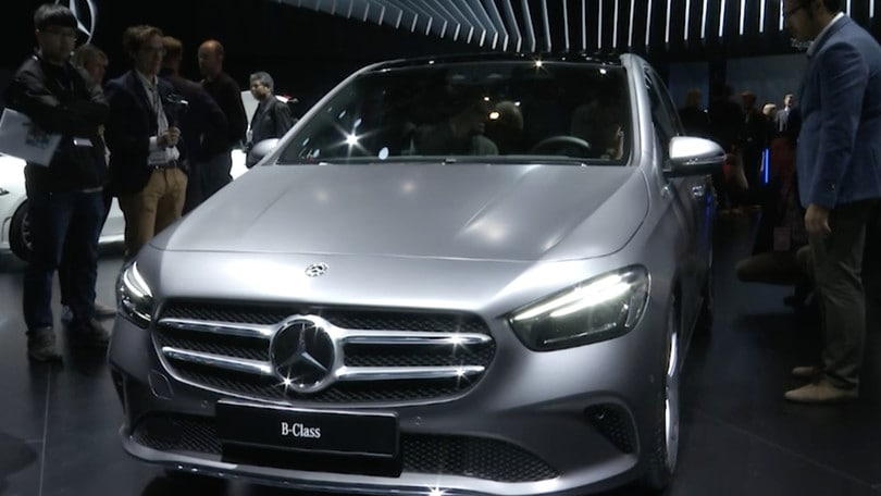 Mondial dell'auto di Parigi - Mercedes Classe B - intervista a Eugenio Blasetti