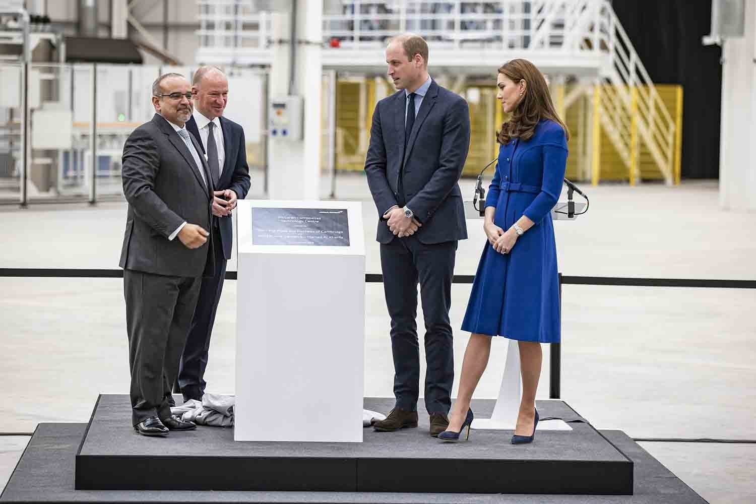 McLaren, visita Reale
