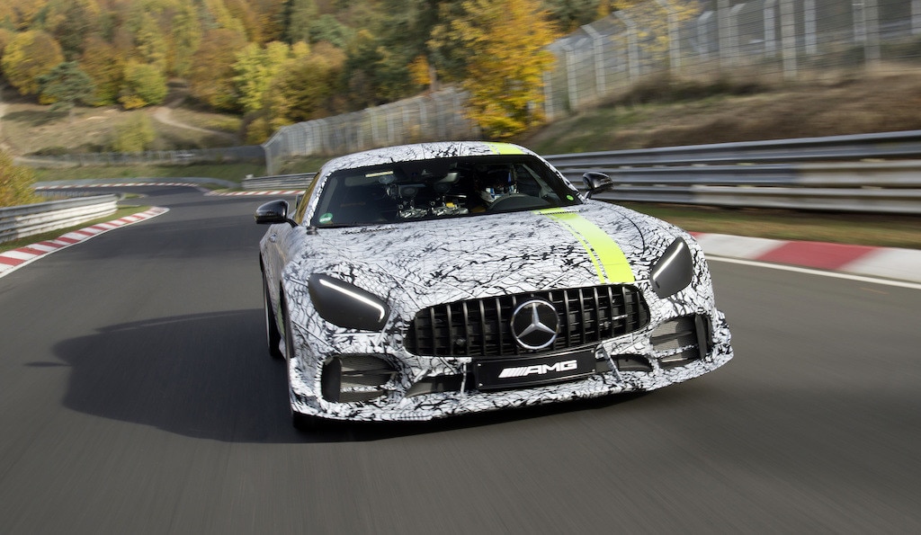 Mercedes-AMG GT R Pro, prestazioni da pista
