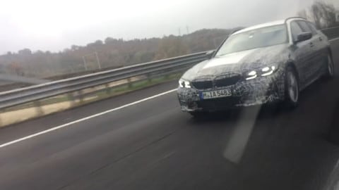 Nuova BWM Serie 3 Touring 2019: video del muletto
