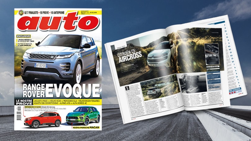 Il nuovo numero di Auto, in edicola dal 15 dicembre