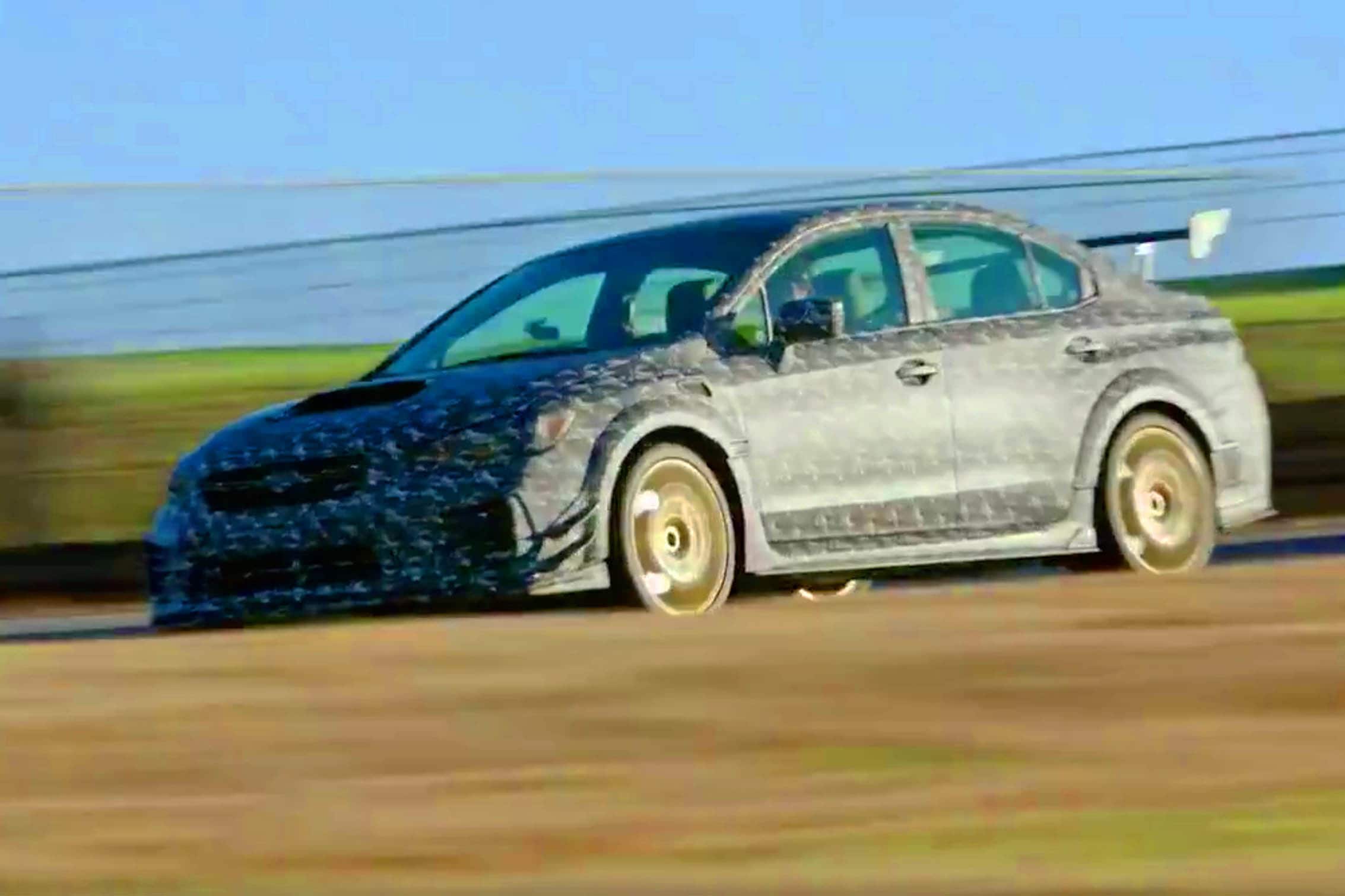 WRX STI, boxer al top: Subaru prepara una serie speciale