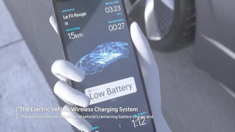 Hyundai, Valet autonomo e ricarica wireless: video