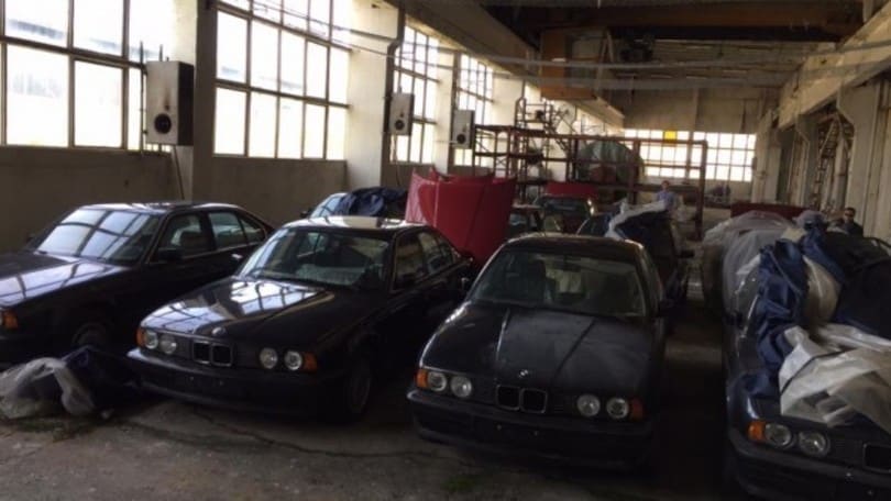 BMW Serie 5 E34 scoperte in Bulgaria: foto