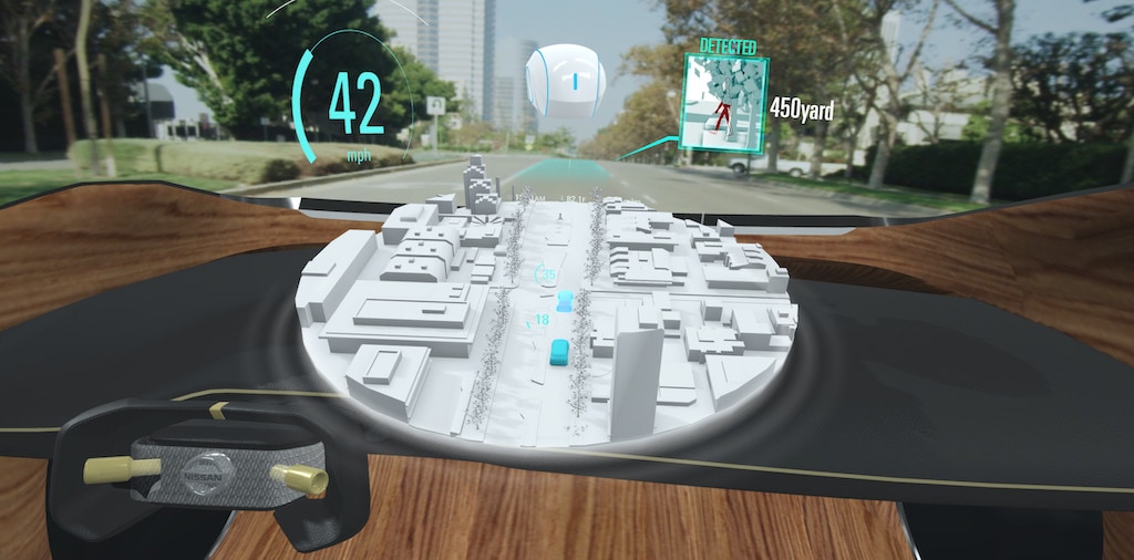 Nissan I2V, al CES 2019 visione totale e assistenti avatar