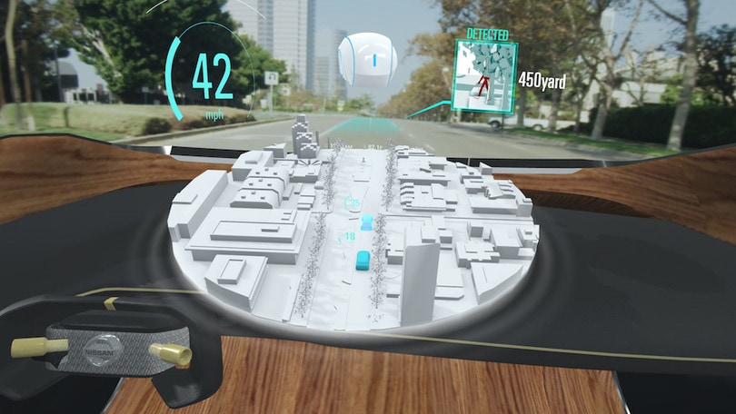 Nissan I2V, al CES 2019 visione totale e assistenti avatar